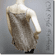 Woman Leopard Print Pleated Cami Camisole Tank Top