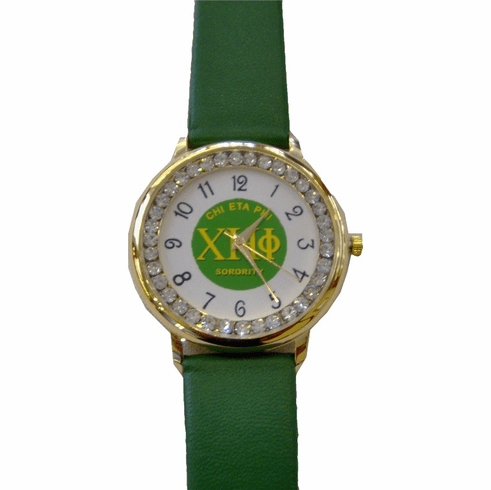 Chi Eta Phi Crystal Watch