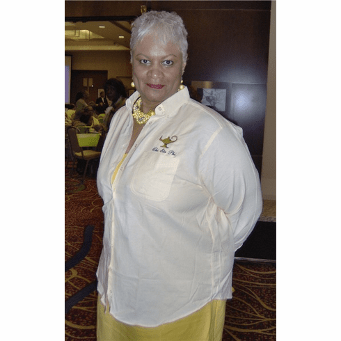 Chi Eta Phi Yellow Long Sleeve Shirt