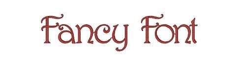 Fancy Font