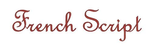 French Script
