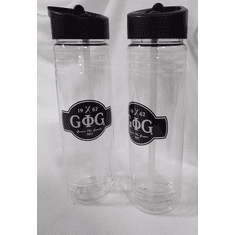 Groove Plastic Waterbottle