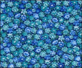 Lil Blue Flowers - 132
