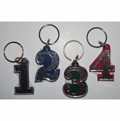 Line Number Keychains