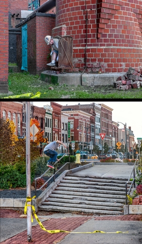 Chimney WorkSkating