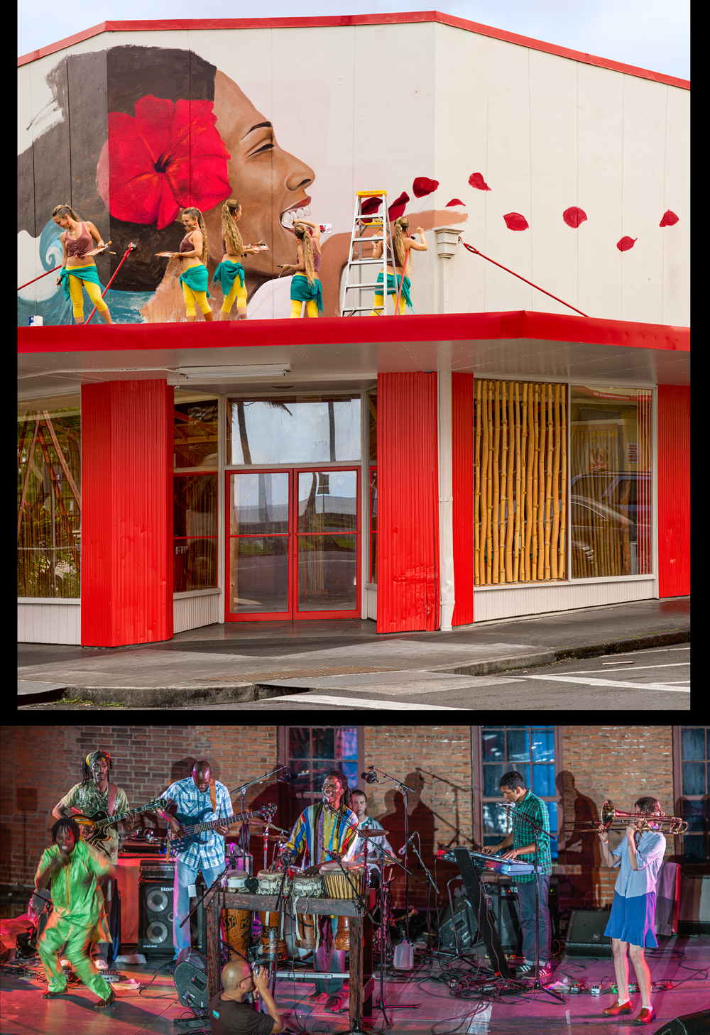 The Mural Painter/Group Saloum