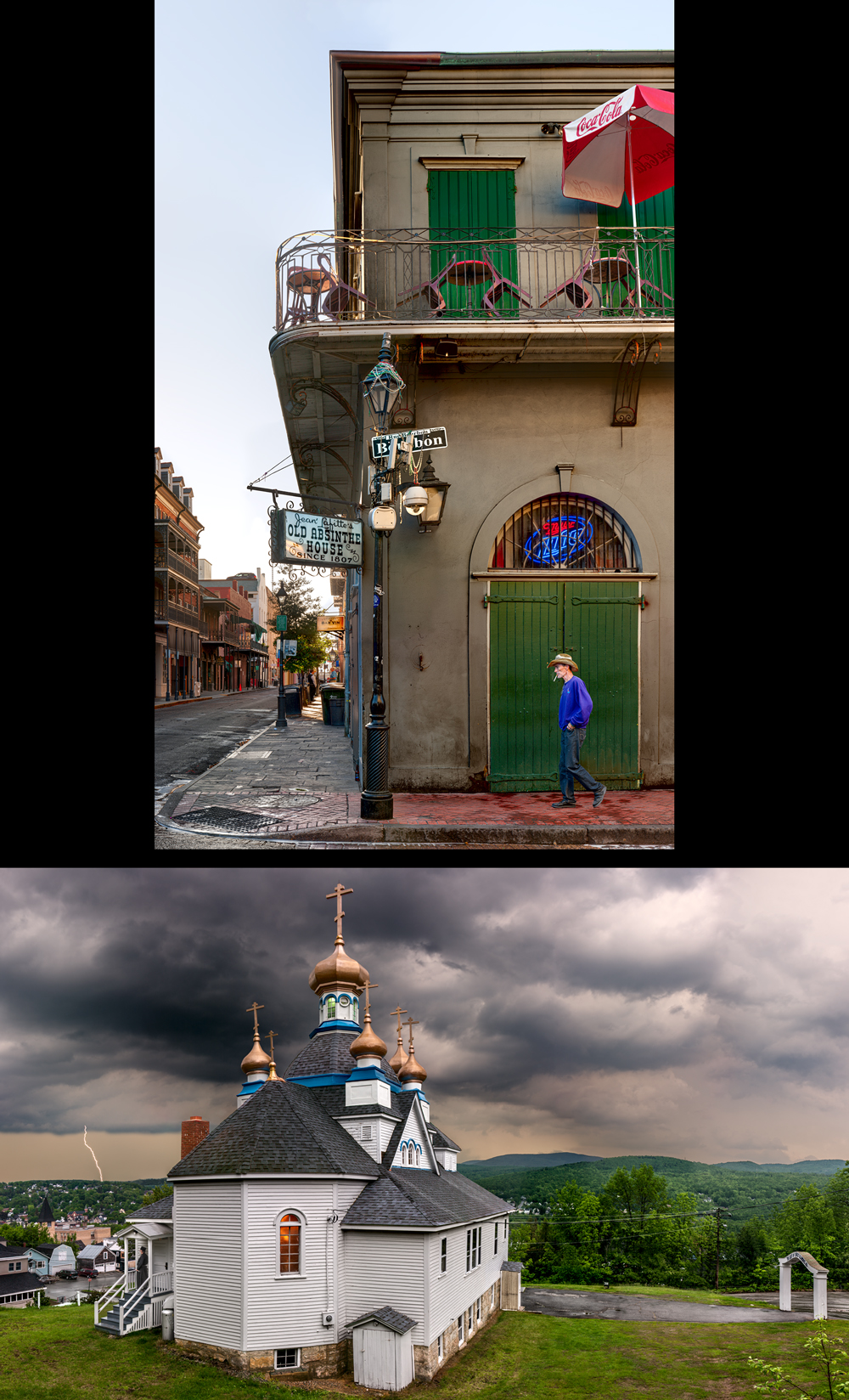 Bourbon Street Sunrise/Mountain Morning Bourbon Street Sunrise/Mountain Morning