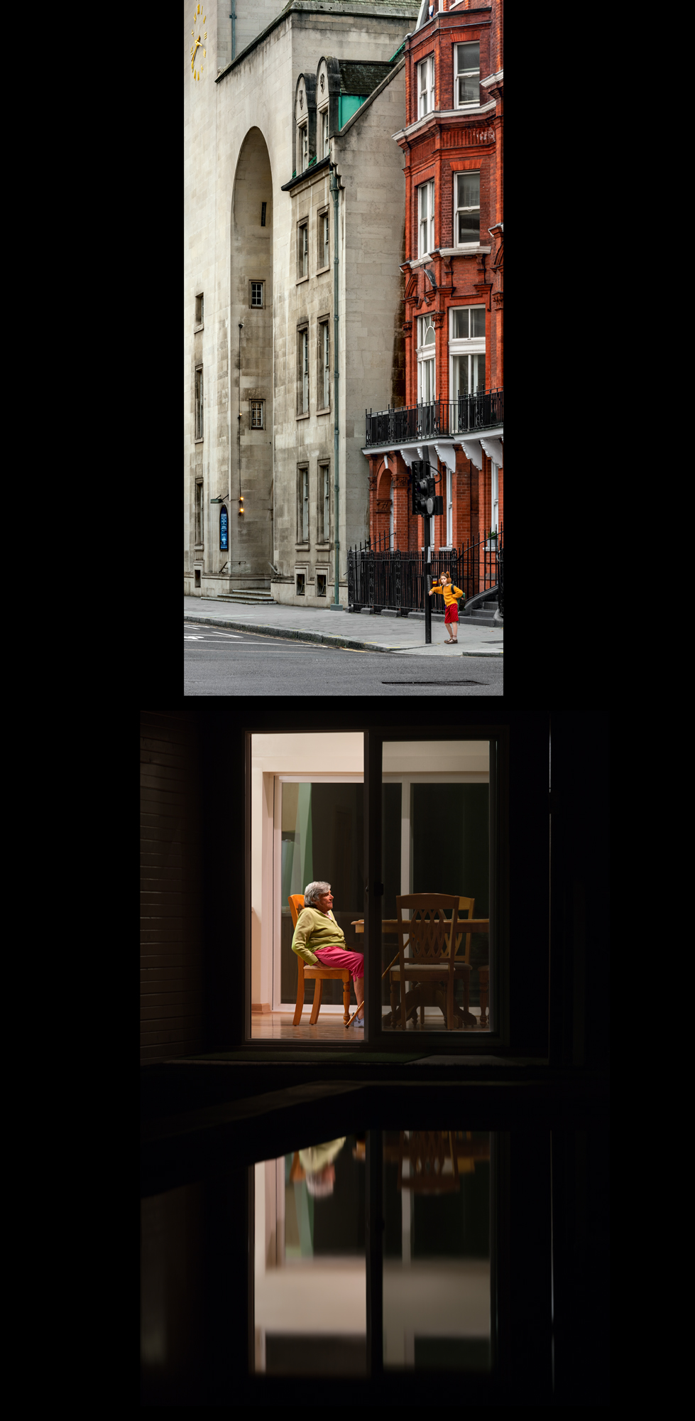 Waiting To CrossRoom At Night