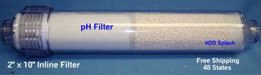 10&quot; Inline pH / Alkaline Filter - 1