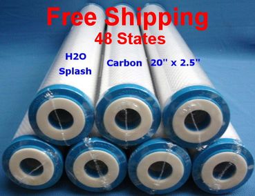 Carbon Block Filters (20&quot; x 2.5&quot;)7