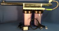 Clear Big Blue 10&quot; Water Filter - Dual 1&quot; Ports - Carbon and Sediment - 10 GPM UV