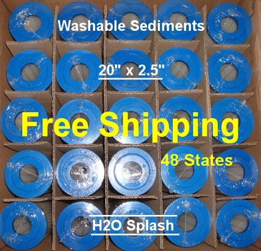 Pleated Sediment Filter - 20 inch x 2.75 inch-25