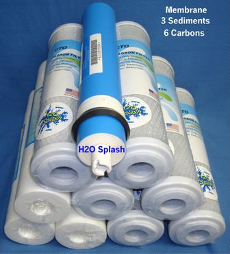 Reverse Osmosis Membrane/3 Sediment/6 Carbon
