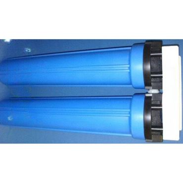 Whole House Filter - Dual, 20&quot; Blue, Carbon, Sediment