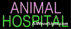 ANIMAL HOSPITAL Neon Sign