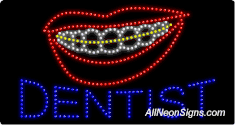 Dentist LED Sign