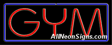 GYM Neon Sign GYM Neon Sign