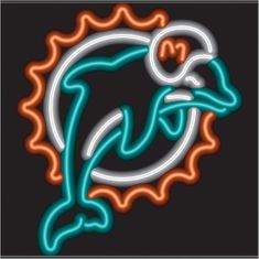 MIAMI DOLPHINS NEON SIGN