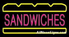 Neon Sign - SANDWICHES