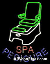 Neon Sign - SPA PEDICURE