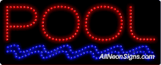 Pool LED Sign Pool LED Sign
