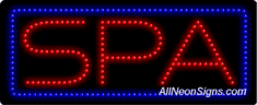 Spa LED Sign