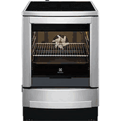 Ae-electrolux eki6751aox stove with an oven and hob 220-240 volt/ 50 hz