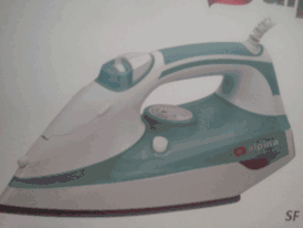 Alpina sf-1318 powerful automatic shut-off non-stick full function 2200 watt steam iron - for 220v-240 volt