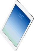 Apple ipad air 4g lte 64gb silver & gray color