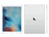 Apple iPad Pro 12.9" 4G (128GB) tablet sliver.