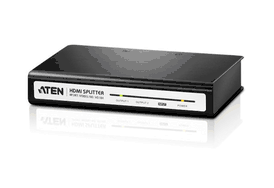 Aten vs184 4 port high definition digital video/audio video splitter 110 volts only for use in usa