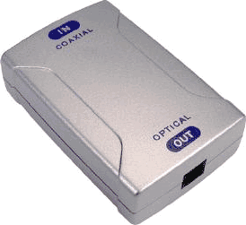 Av tool pof-820 s/pdif coaxial digital to optical toslink audio converter 110 volts only for use in usa