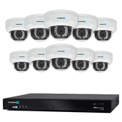 AvertX AVXKIT5BSC16106 16-Channel Surveillance System with 4 Megapixel NVR, 6TB Hard Drive