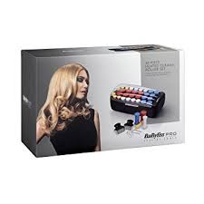 BaByliss BAB3031BU Pro Heated Ceramic Roller Set - Pack of 30 Pieces 220 VOLTS NOT FOR USA 