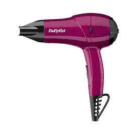 BaByliss Nano Travel Dryer, 220 Volts  Pink NOT FOR USA