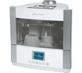 Bionaire bu8000 ultrasonic humidifier with hygrostat 220-240 volt/ 50 hz