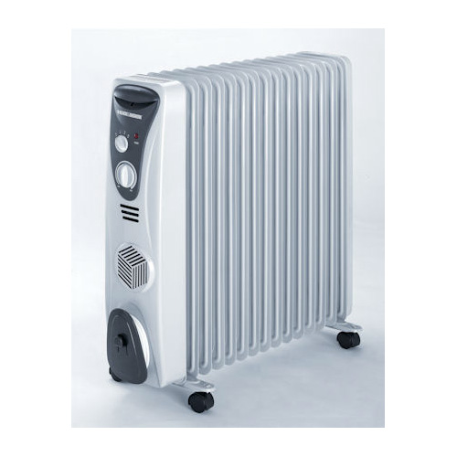 Black and Decker OR11FD 220-240 volt 50 Hz Oil Radiator with 11 FIN
