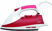 Black and Decker X750R-B5  Steam Iron 220 Volts NOT FOR USA