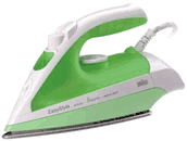 Braun si-330 steam iron 1700 watts for 220 volts