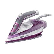 Braun SI5037VI TexStyle 5 Steam Iron Violet 220 v 240 volt 50 hz NOT FOR USA