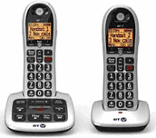 BT 4600 Big Button Advanced Call Blocker Cordless Home Phone 220 VOLTS NOT FOR USA