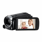 Canon 8gb legria hfr46 full hd camcorder with wifi (pal, black)  not use in usa