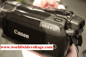 Canon legria hf21 high definition pal camcorder
