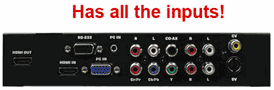 Com world cst-79 professional pal to ntsc video converter