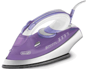 Delonghi DEFXN24A CYGNUS Dry Steam Iron 220-240 Volt/ 50-60 Hz