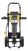 DEWALT DEMOLITION HAMMER D25981 K QS SECHSK, 2100 W, 62 J WITH POINTED CHISEL AND TRUCK D259811 WITH SAFETY BAR FOR DEMOLITION HAMMER