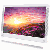 Digital Photo Frame 10 Inch 1920x1080 Motion 16:9 IPS Screen, Background Music, 220VOLT, (NOT FOR USA)