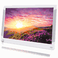 Digital Photo Frame 10 Inch 1920x1080 Motion 16:9 IPS Screen, Background Music, 220VOLT, (NOT FOR USA)