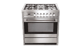 EF Elba GC-AE9650SS 36" Professional 5-Burner Gas Range for 220 Volts
