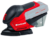 Einhell TE-OS18 Li Solo Power X-Change 18 V Lithium Cordless Multi Sander with Filter Box 220 VOLTS NOT FOR USA